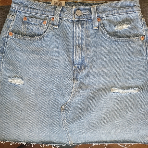 Levis high rise skirt - Picture 2 of 2